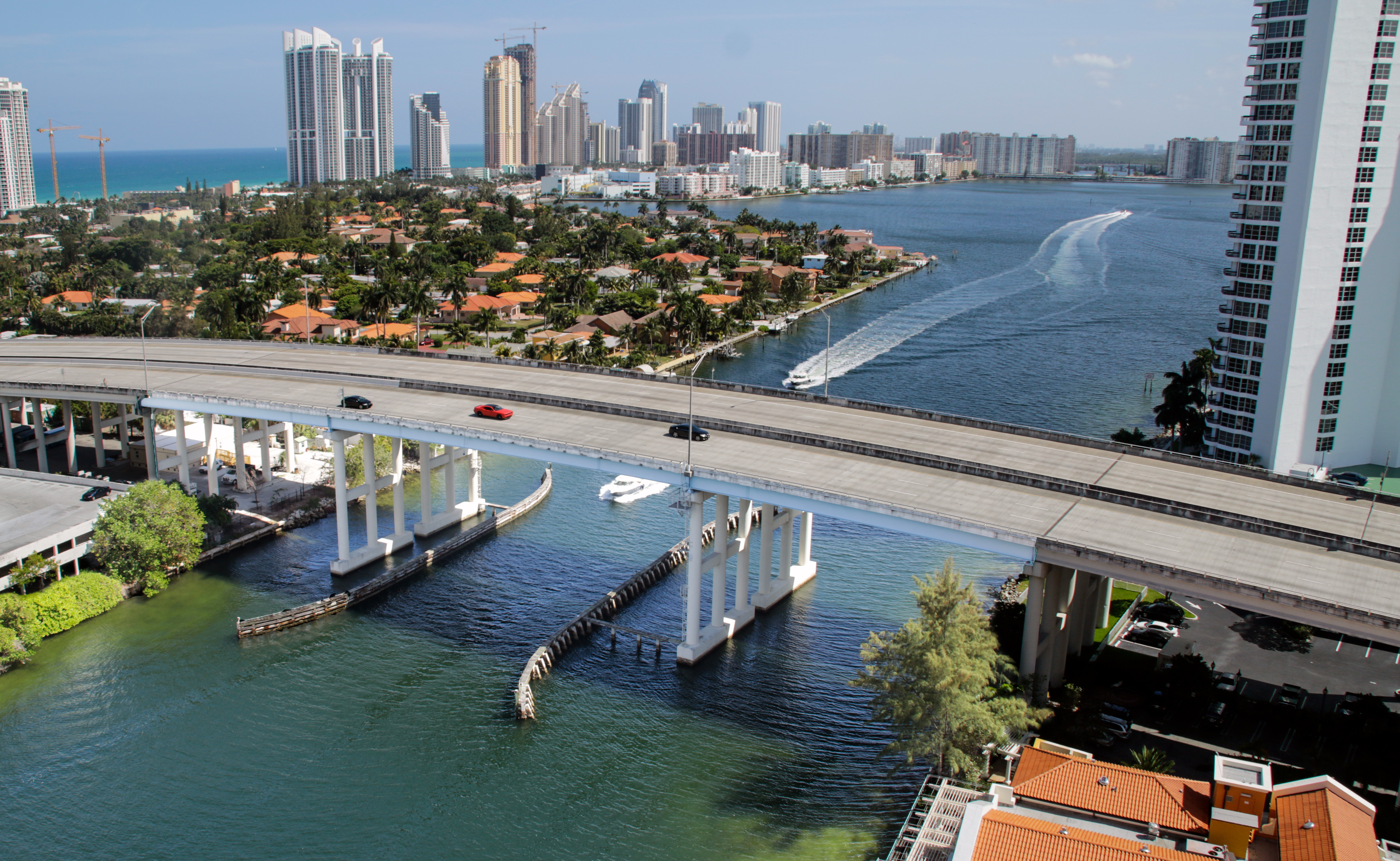 Canva – Bridge Over Miami Beach